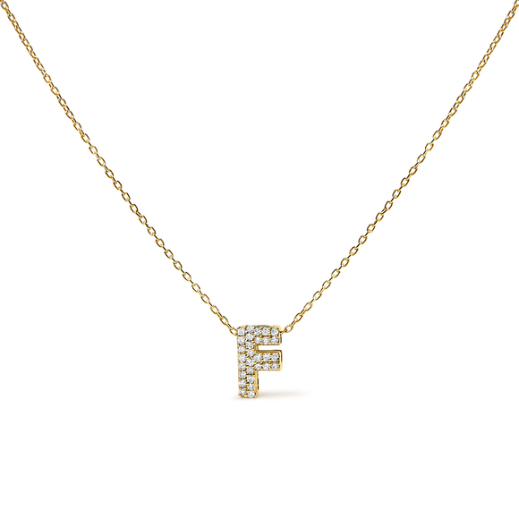 10K Yellow Gold Diamond Accent 